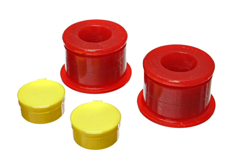 Ford Focus Trailing Arm Bushings - Rear - Energy Suspension - Polyurethane - Red - `00-`04